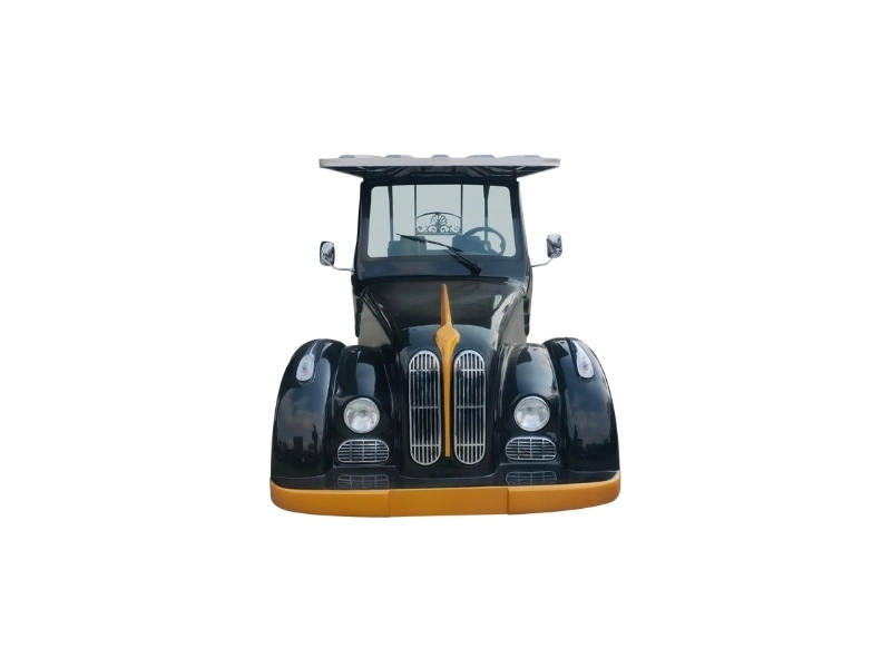 รถกอล์ฟไฟฟ้า UE-06+2LC ขนาด 8 ที่นั่ง สำหรับโครงการหมู่บ้านและโรงแรมรีสอร์ท วิทเทจ